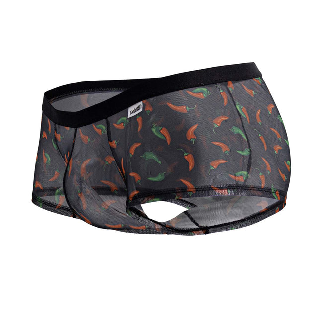 CandyMan 99873 Chili pepper Trunks Color Black Print