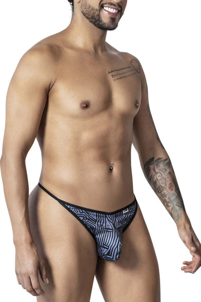 CandyMan 99875 Egyptian Thongs Color Gray-Black