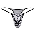 CandyMan 99877 Zebra Thongs Color Zebra Print