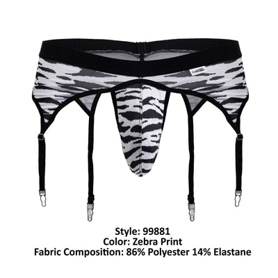 CandyMan 99881 Zebra Thongs Color Zebra Print