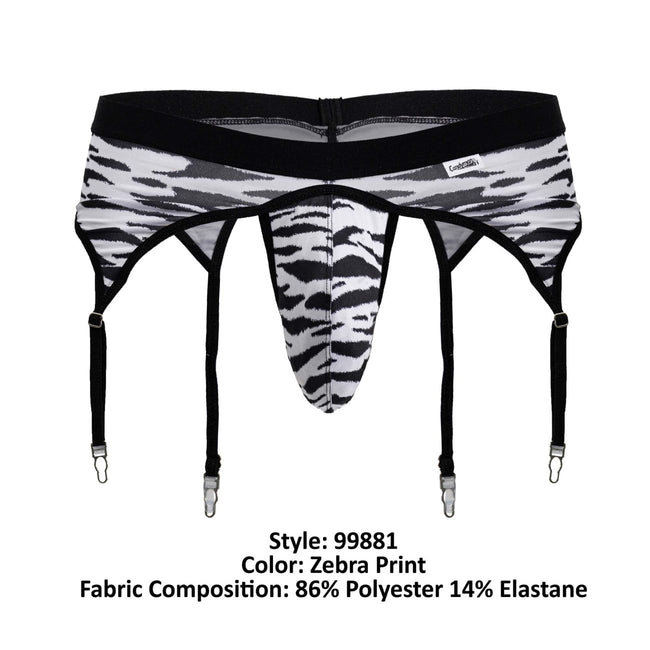 CandyMan 99881 Zebra Thongs Color Zebra Print