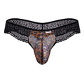 CandyMan 99887 Leopard Thongs Color Animal Print