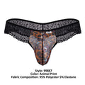 CandyMan 99887 Leopard Thongs Color Animal Print