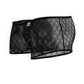 CandyMan 99896 Geometric Mesh Trunks Color Black