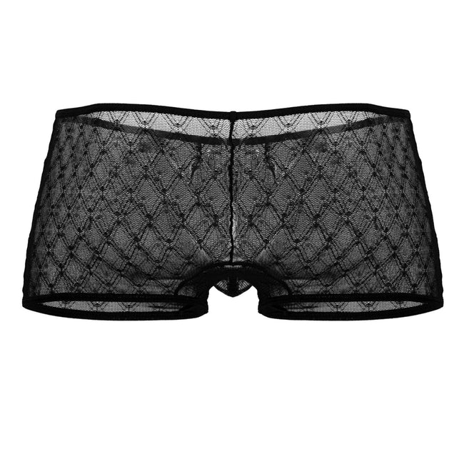 CandyMan 99896 Geometric Mesh Trunks Color Black