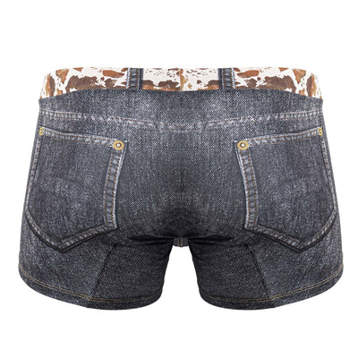 CandyMan 99904 Cowboy Trunks Color Denim Black