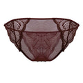 CandyMan 99914 Lace Briefs Color Burgundy