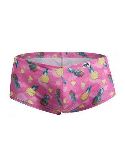 CandyMan 99922 Men's Underwear Printed Low Rise Trunks Color Printed Pink