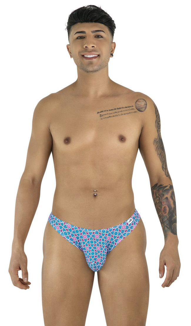 CandyMan 99923 Briefs Color Printed Blue
