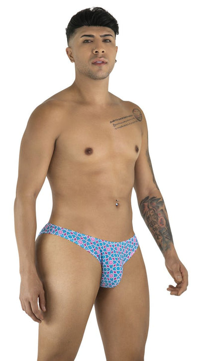 CandyMan 99923 Briefs Color Printed Blue