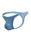 CandyMan 99924 Men's Underwear Printed Thong Color Printed Blue