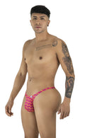 CandyMan 99924 Thongs Color Printed Fuchsia