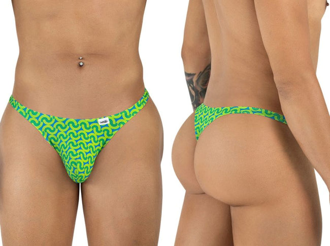 CandyMan 99924 Thongs Color Printed Green