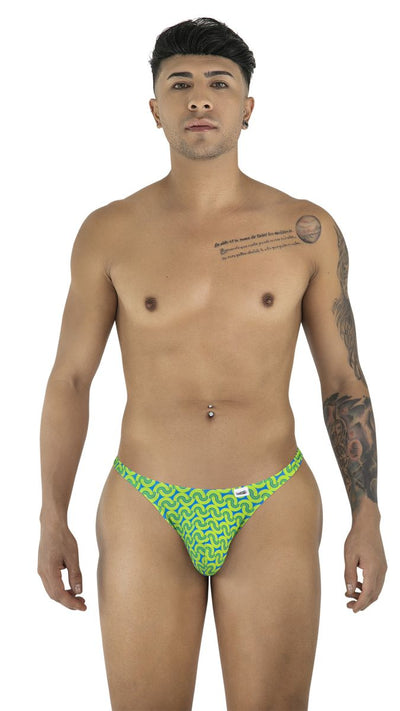CandyMan 99924 Thongs Color Printed Green