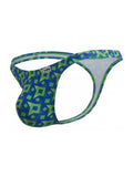 CandyMan 99924 Men's Underwear Printed Thong Color Printed Navy