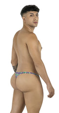 CandyMan 99924 Thongs Color Printed Purple