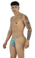 CandyMan 99924 Thongs Color Printed Turquoise