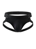 CandyMan 99925 Men's Underwear Supportive Strappy Jockstrap Color Black