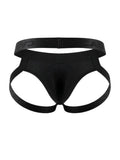 CandyMan 99925 Men's Underwear Supportive Strappy Jockstrap Color Black