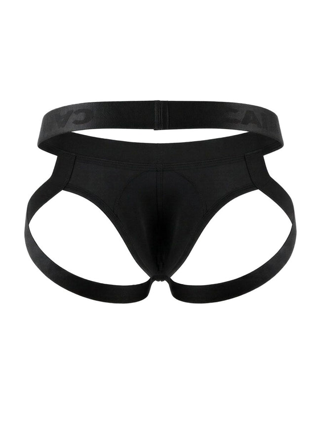 CandyMan 99925 Men's Underwear Supportive Strappy Jockstrap Color Black