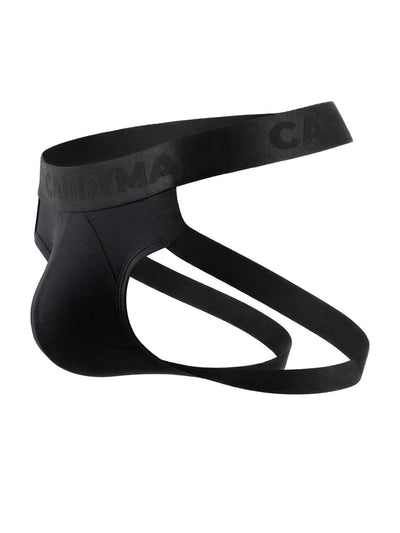 CandyMan 99925 Men's Underwear Supportive Strappy Jockstrap Color Black