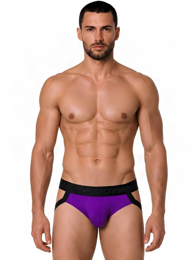 CandyMan 99925 Men's Underwear Supportive Strappy Jockstrap Color Orchid