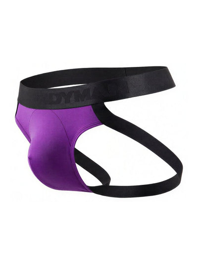 CandyMan 99925 Men's Underwear Supportive Strappy Jockstrap Color Orchid