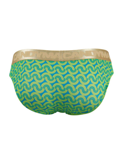 CandyMan 99926 Briefs Color Printed Green