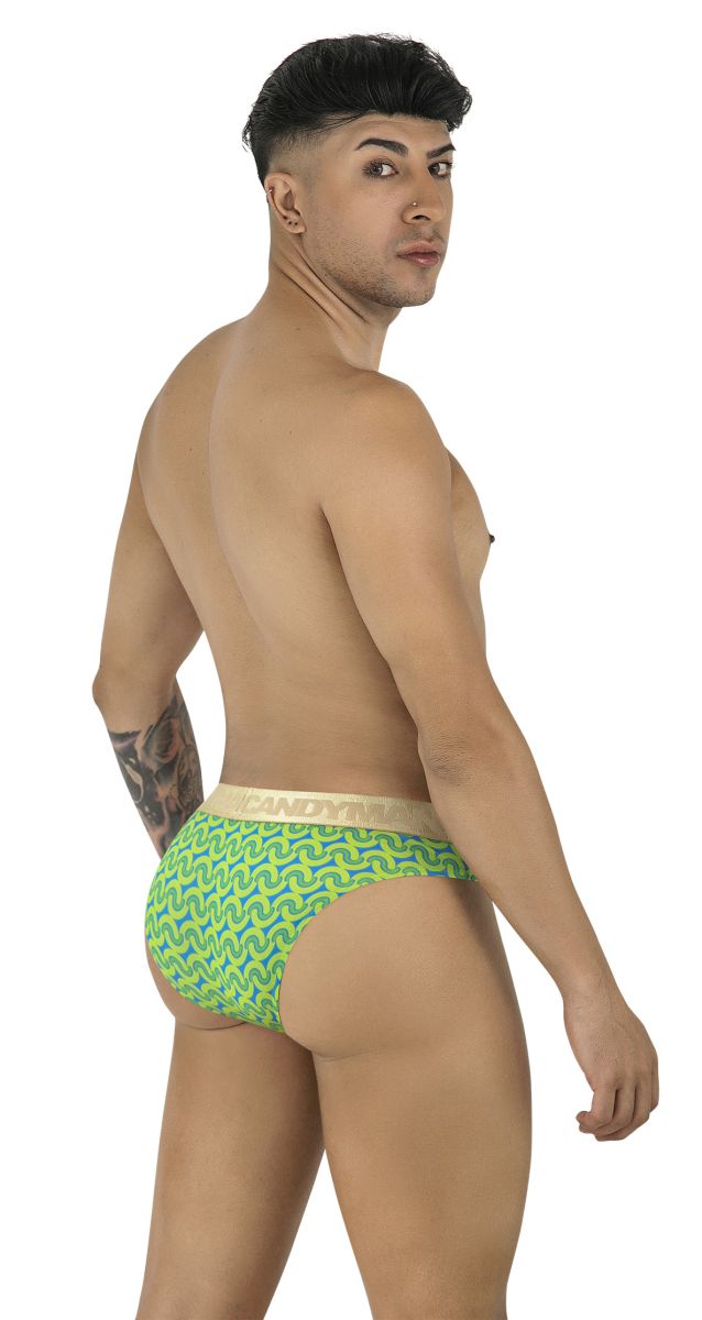 CandyMan 99926 Briefs Color Printed Green