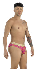 CandyMan 99926 Briefs Color Printed Pink