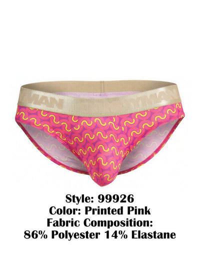 CandyMan 99926 Briefs Color Printed Pink