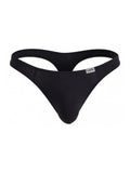 CandyMan 99930 Men's Underwear Sleek Low Rise Thong Color Black