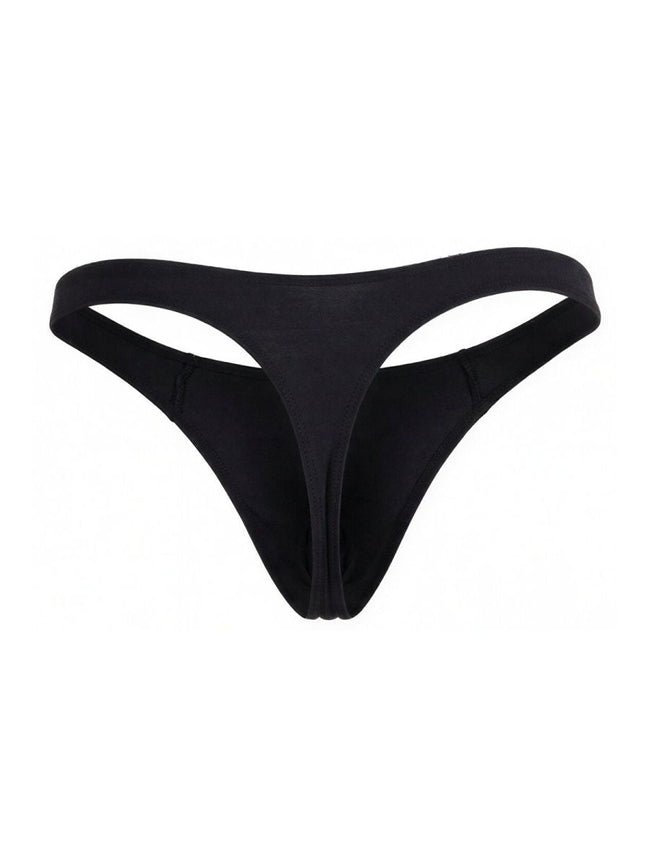 CandyMan 99930 Men's Underwear Sleek Low Rise Thong Color Black