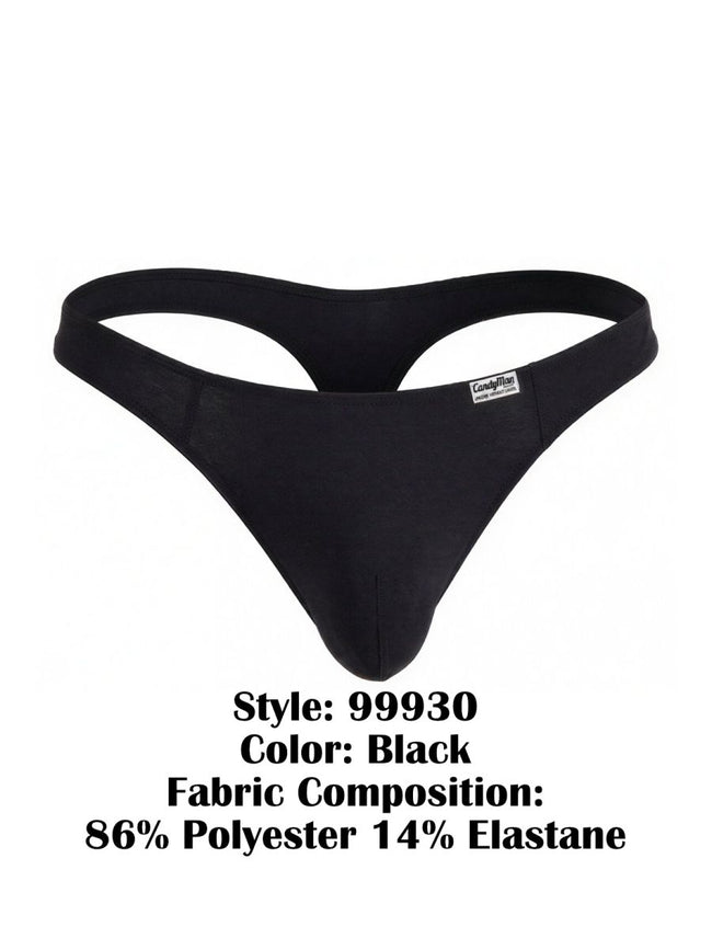 CandyMan 99930 Thongs Color Black