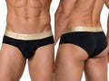 CandyMan 99932 Men's Underwear Sleek Contour Briefs Color Black