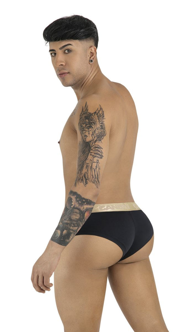CandyMan 99932 Briefs Color Black-Gold