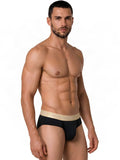 CandyMan 99932 Men's Underwear Sleek Contour Briefs Color Black