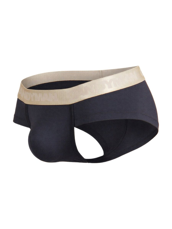CandyMan 99932 Men's Underwear Sleek Contour Briefs Color Black