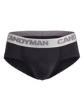 CandyMan 99932 Men's Underwear Sleek Contour Briefs Color Black