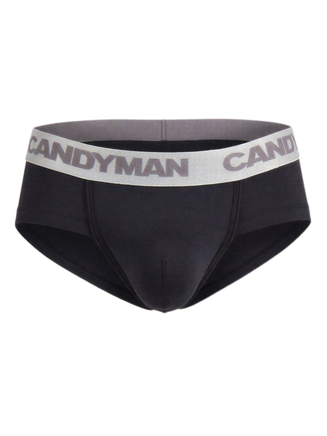 CandyMan 99932 Men's Underwear Sleek Contour Briefs Color Black