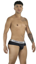 CandyMan 99932 Briefs Color Black-Silver