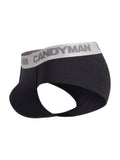 CandyMan 99932 Men's Underwear Sleek Contour Briefs Color Black