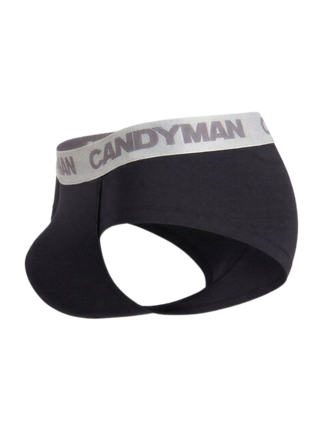 CandyMan 99932 Men's Underwear Sleek Contour Briefs Color Black