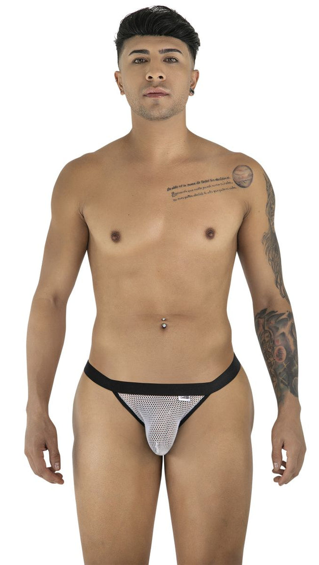 CandyMan 99933 Bikini Color White Mesh