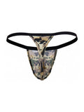 CandyMan 99939 Men's Underwear Minimalist Low Rise Micro Thong Color Camo
