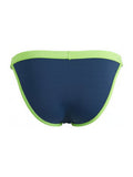 CandyMan 99941 Men's Underwear Bikini Athletic Low Rise Brief Color Navy