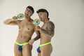 CandyMan 99941 Men's Underwear Bikini Athletic Low Rise Brief Color Navy