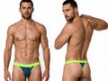 CandyMan 99942 Men's Underwear Sporty Athletic Thong Color Navy