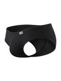CandyMan 99943 Men's Underwear Sleek Low Rise Trunks Color Black