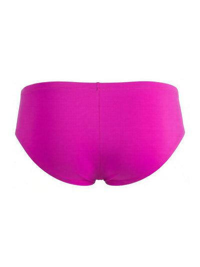 CandyMan 99943 Men's Underwear Sleek Low Rise Trunks Color Magenta
